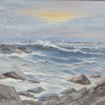 1047 1067 OIL PAINTING